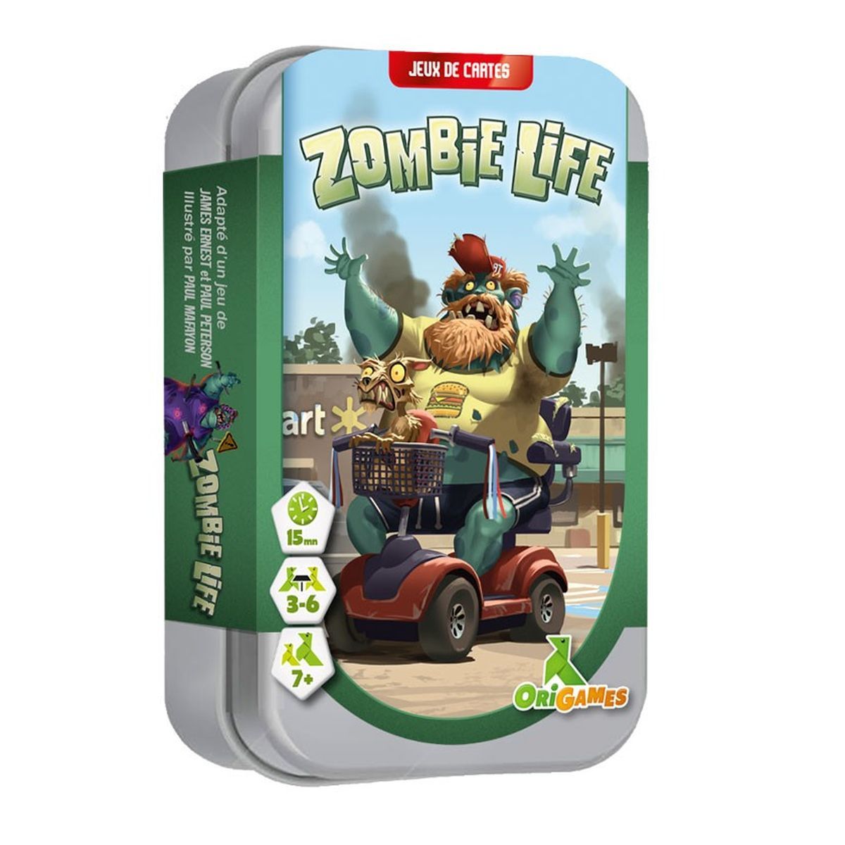 Abysse corp Jeu de Cartes x6 Zombie Life