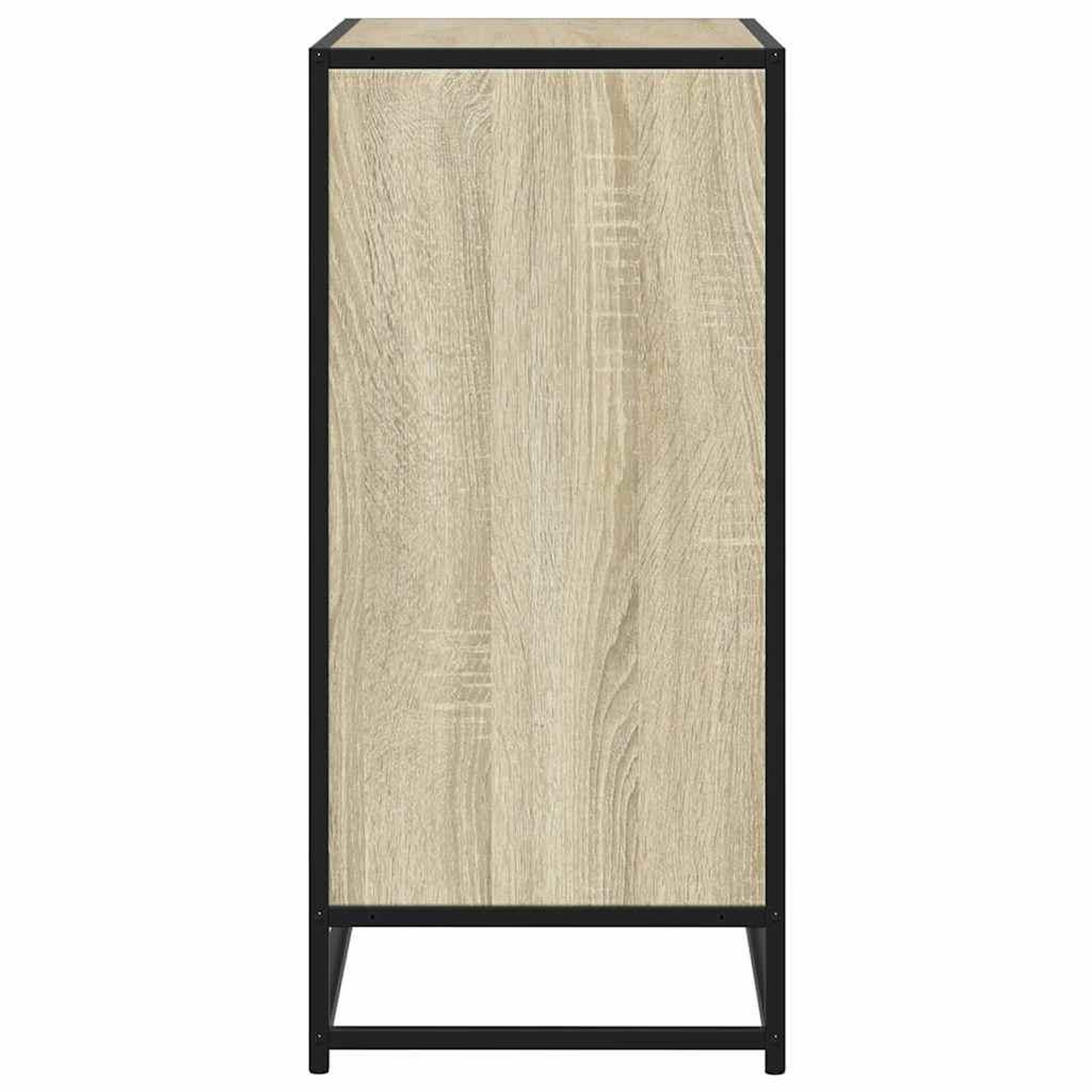 Voir la diapositive 5 : VIDAXL Buffet chene sonoma 68x35x76 cm bois d'ingenierie
