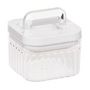 Voir la diapositive 3 : FIVE Lot de 3 Boîtes de Conservation  Streaks  22cm Transparent