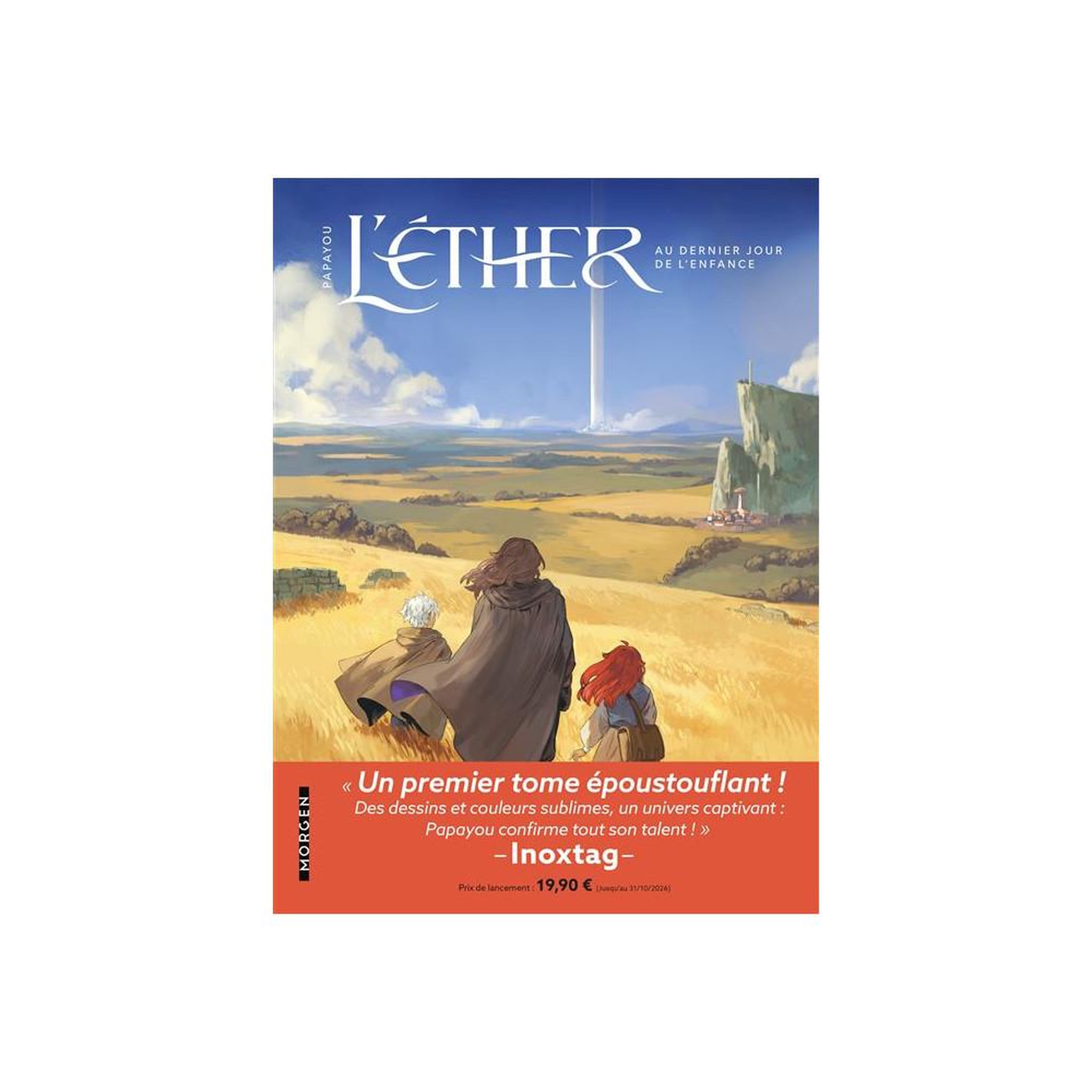 BD L'Éther Tome 1 Au dernier jour de l'enfance (fantasy aventure)