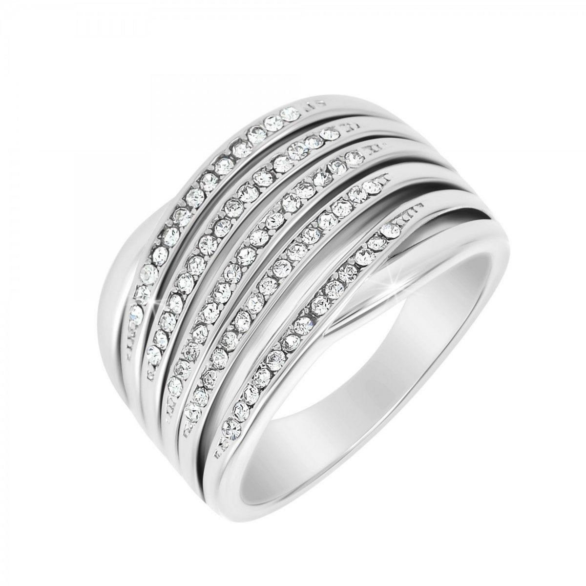 SC CRYSTAL Bague taille 54 SC Crystal ornée de Zirconium