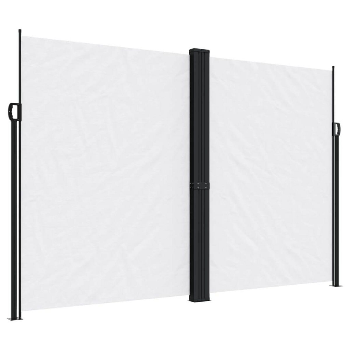VIDAXL Auvent lateral retractable blanc 220x1000 cm