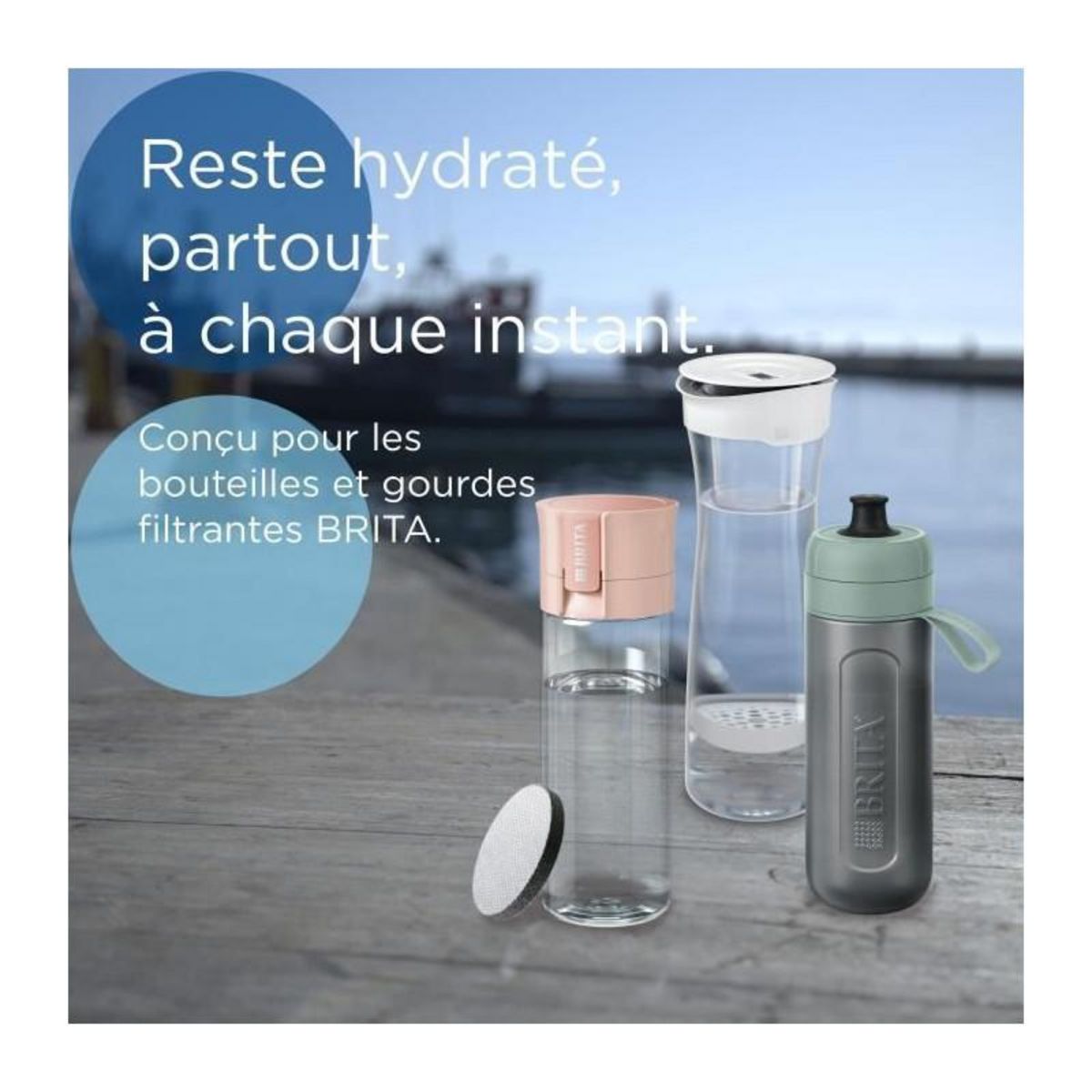 Brita Pack de 6+3 filtres a eau - BRITA - MicroDisc