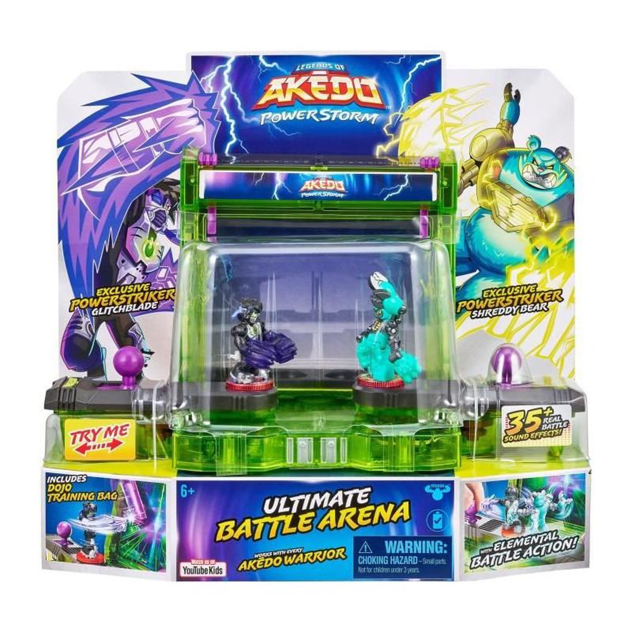 Voir la diapositive 4 : MOOSE TOYS Arene de combat -MOOSE TOYS - Powerstorm - Akedo