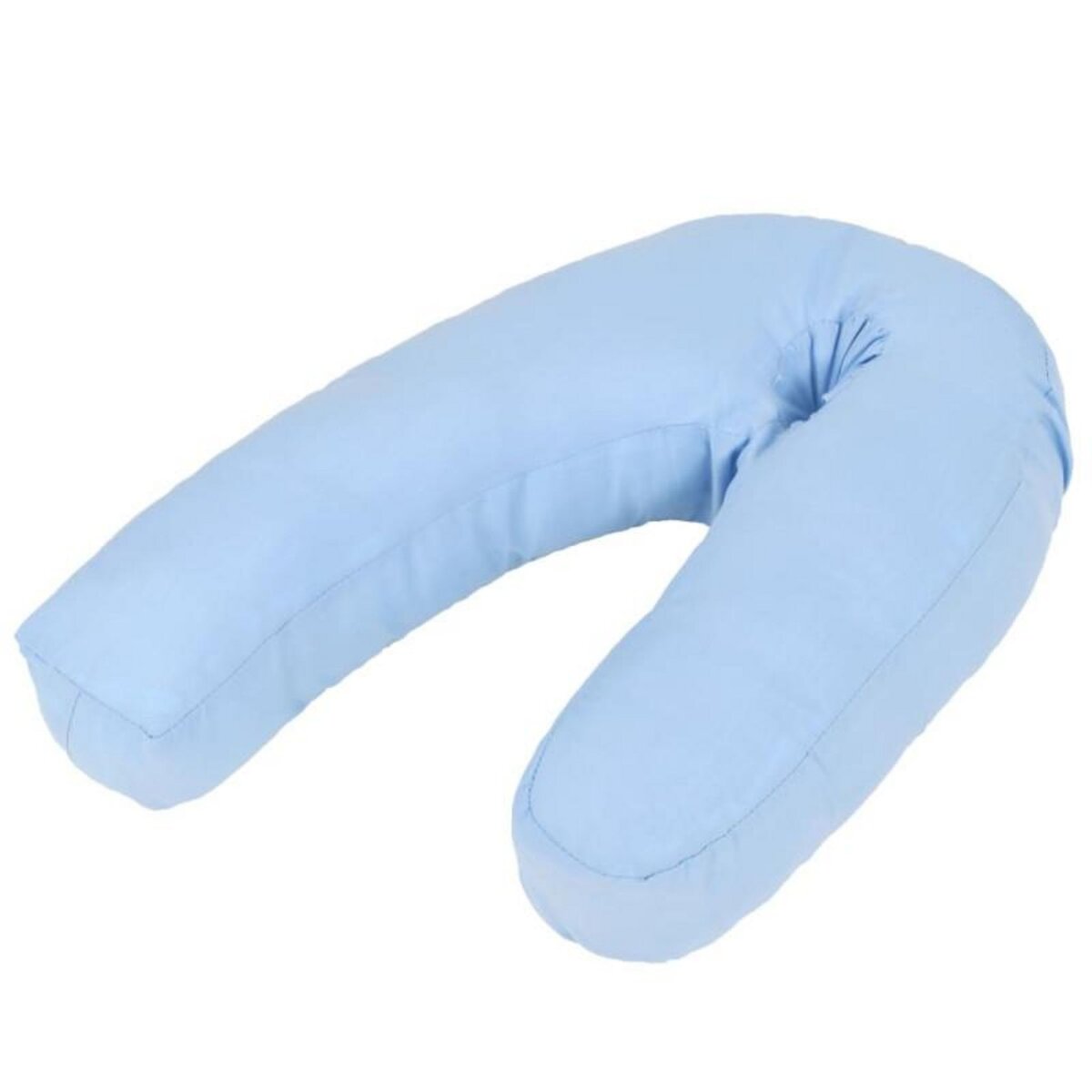 VIDAXL Coussin de grossesse en forme de J 54x(36 43) cm Bleu