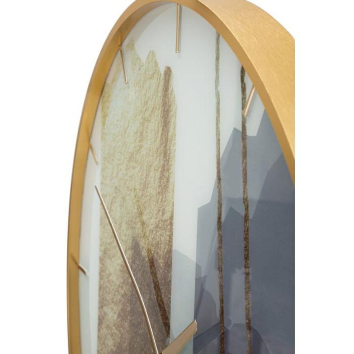 Paris Prix Horloge Murale en Verre  Motifs  60cm Multicolore