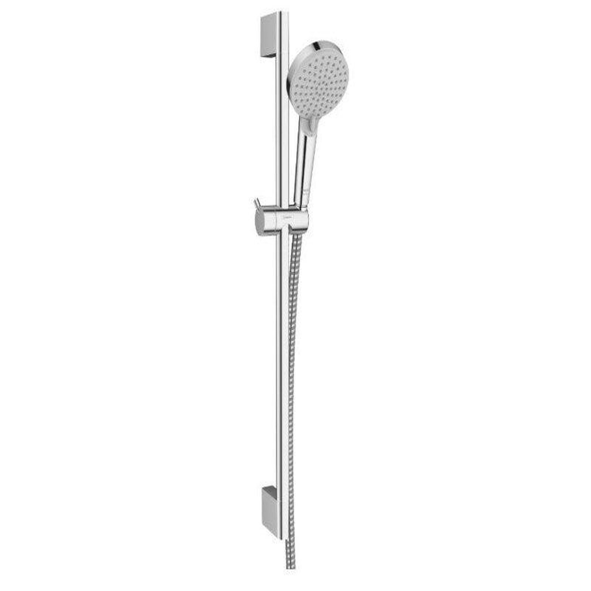 Hansgrohe Pommeau de douche, flexible et barre HANSGROHE Vernis blend chromé