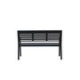 Voir la diapositive 6 : Paris Prix Banc de Jardin  Elvas  125cm Noir