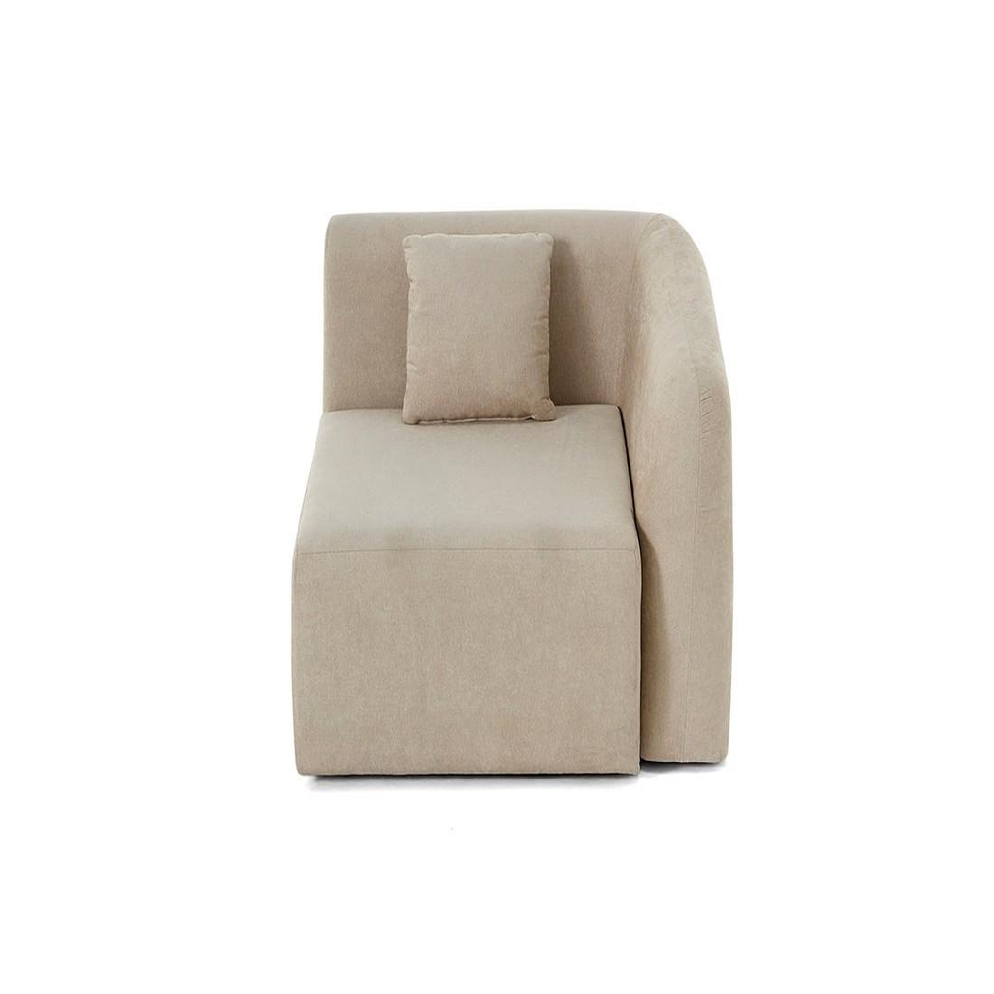 Voir la diapositive 6 : LISA DESIGN Ikare - module d'assise d'angle droit - en tissu