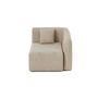 Voir la diapositive 6 : LISA DESIGN Ikare - module d'assise d'angle droit - en tissu