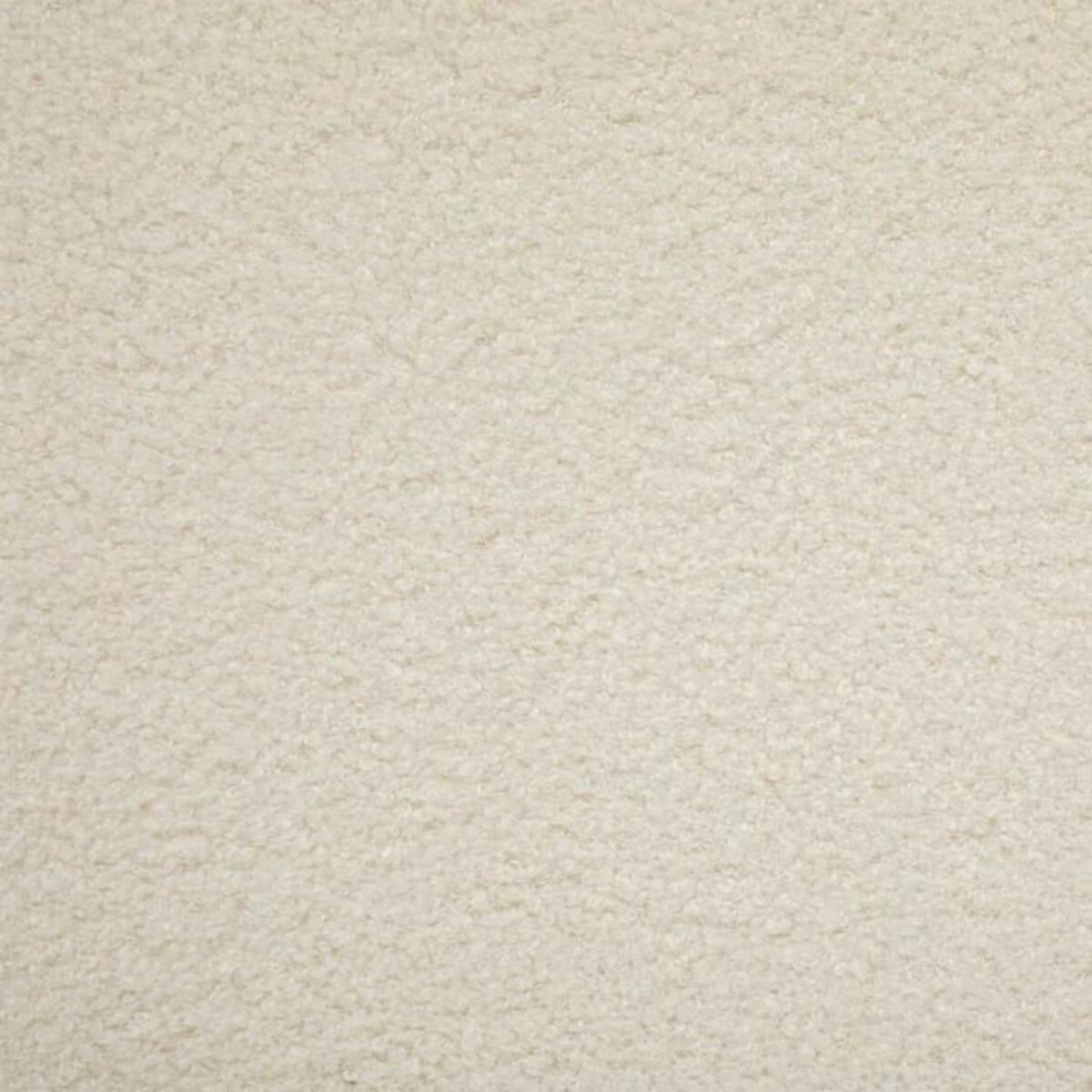 ATMOSPHERA Fauteuil à Bascule Bouclette  Olmeto  83cm Blanc