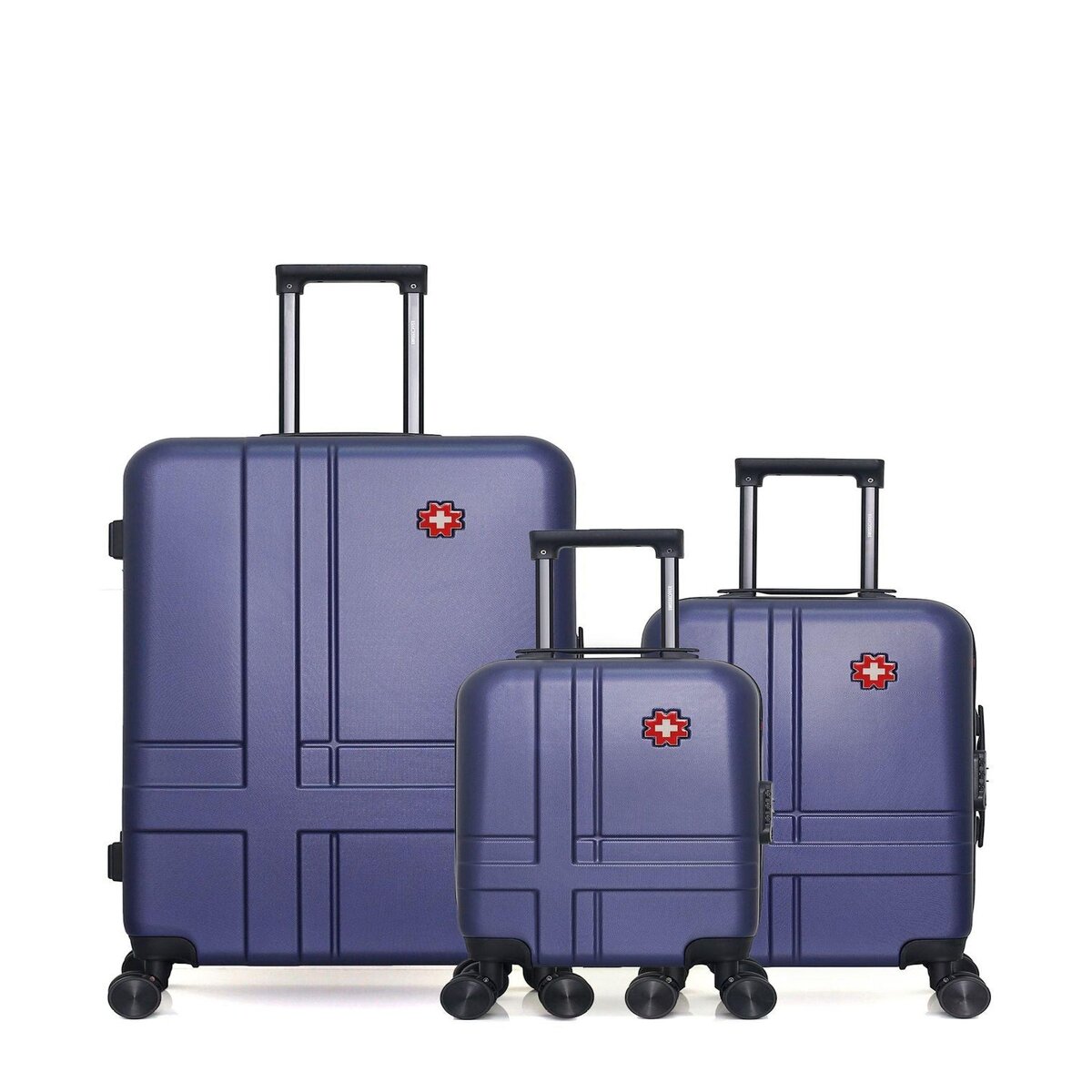 SWISS KOPPER SWISS KOPPER - LOT DE 3 - Valises grand format, cabine et cabine XXS USTER