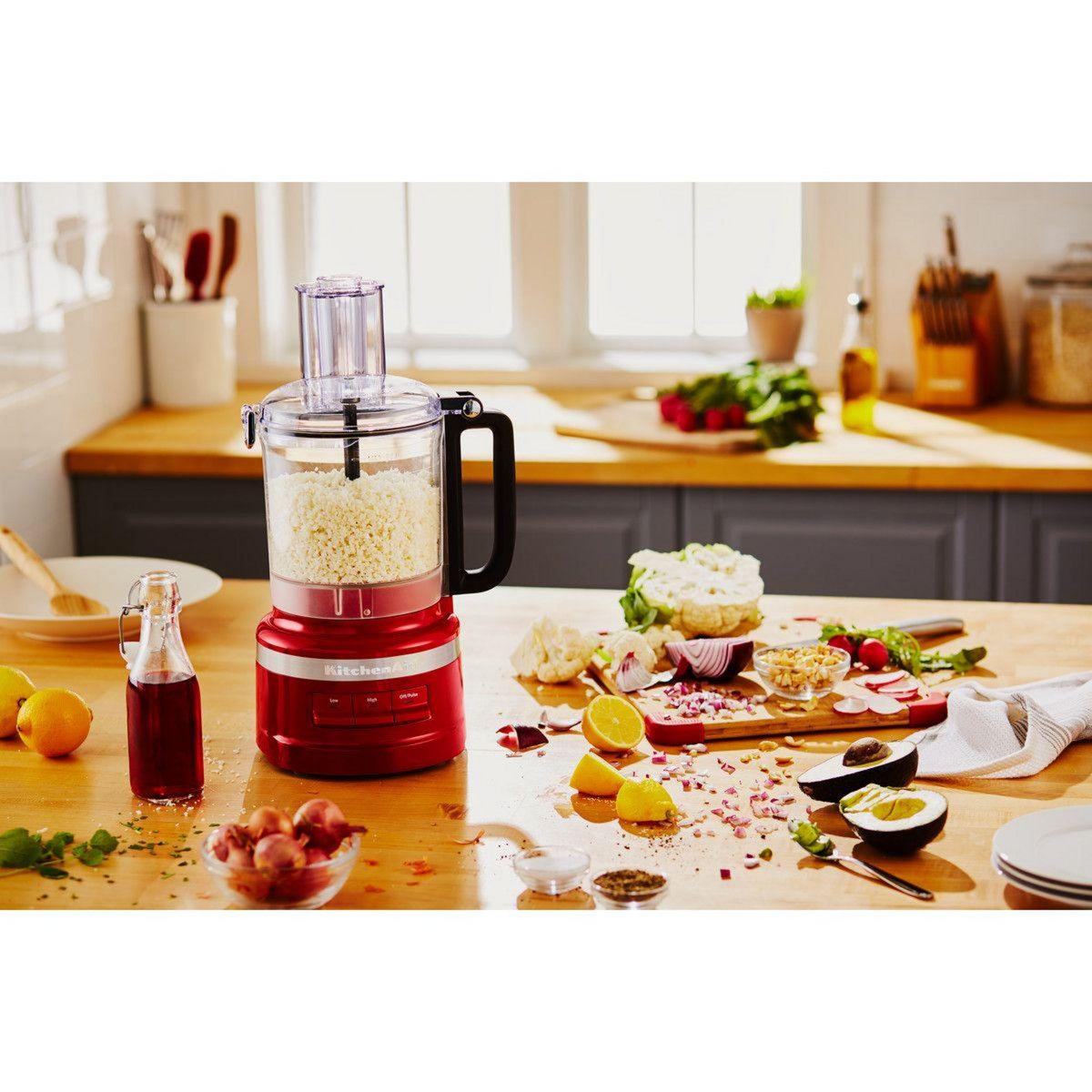 KitchenAid Robot multifonction 5KFP0719EER ROUGE EMPIRE