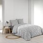 Voir la diapositive 3 : Douceur d'Intérieur Housse de couette 240x220 + 2 taies FLAVIE 100% coton 57 fils