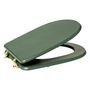 Voir la diapositive 2 : FIVE Abattant WC Design  Duo  49cm Vert