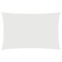 Voir la diapositive 2 : VIDAXL Voile de parasol tissu oxford rectangulaire 4x7 m blanc