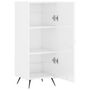 Voir la diapositive 5 : VIDAXL Buffet Blanc brillant 34,5x34x90 cm Bois d'ingenierie