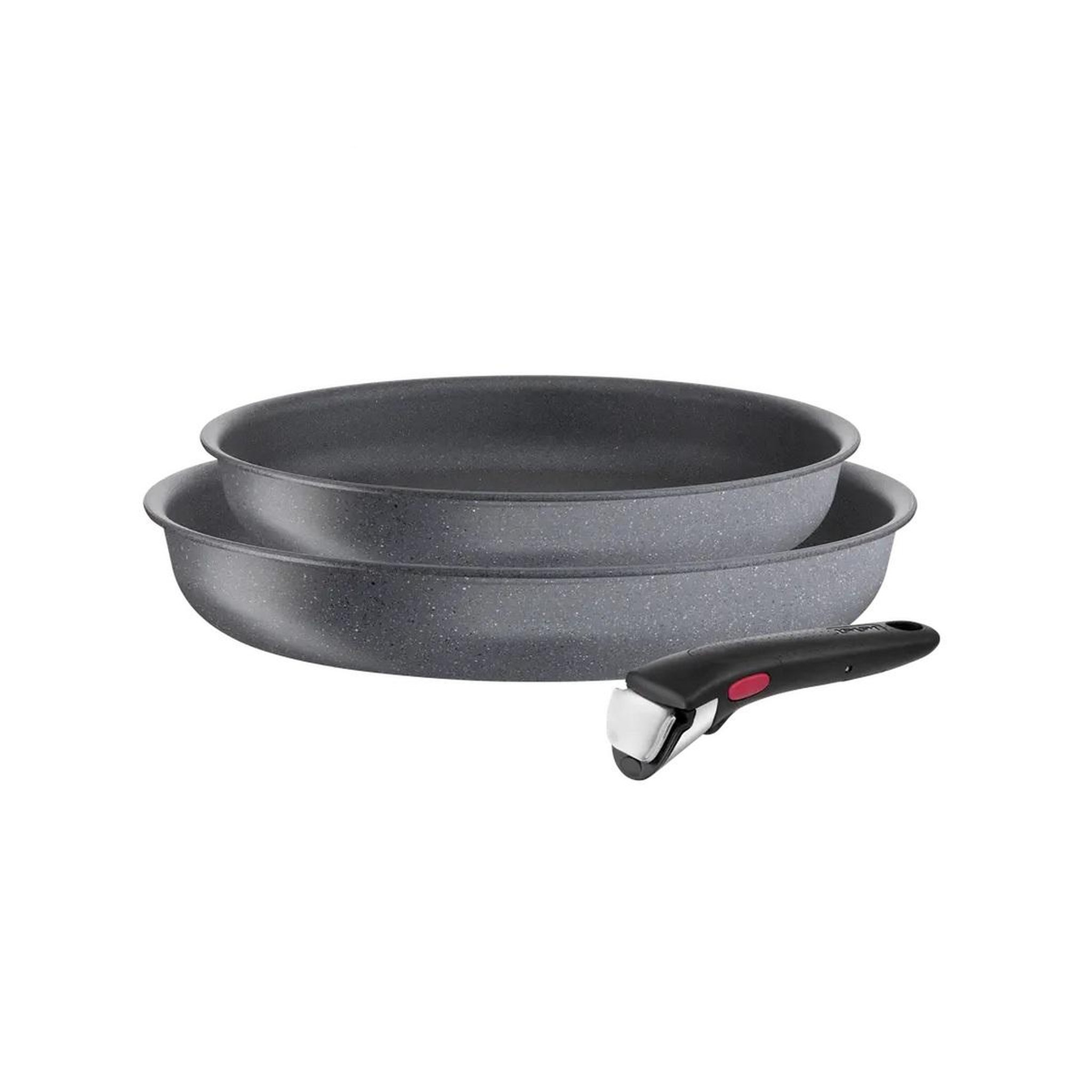 TEFAL Lot de 2 poêle anti-adhésif 22/26 cm + poignée - l3969202