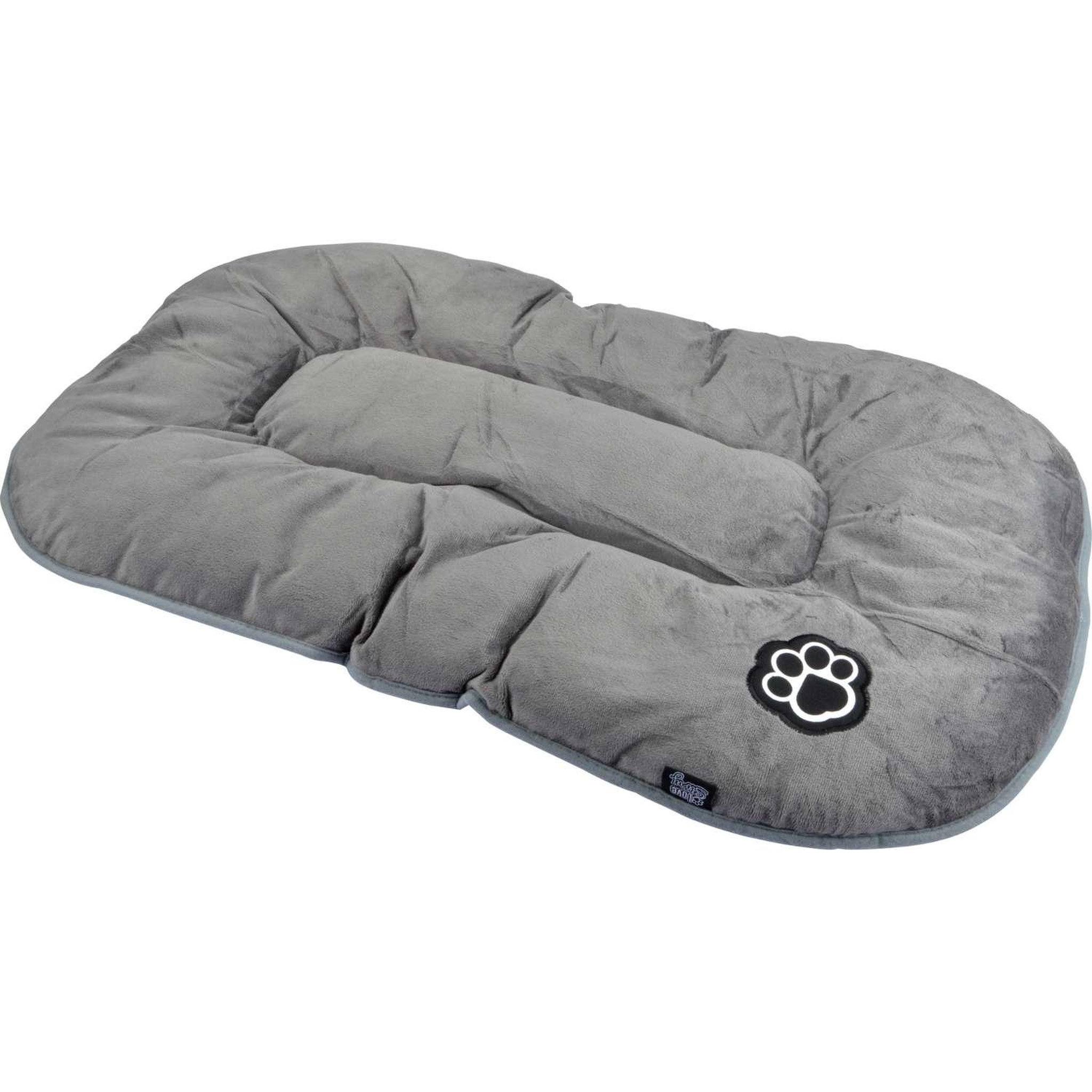 LOVE STORY Coussin réversible iron pour chien et chat. Coloris disponibles : Beige, Gris