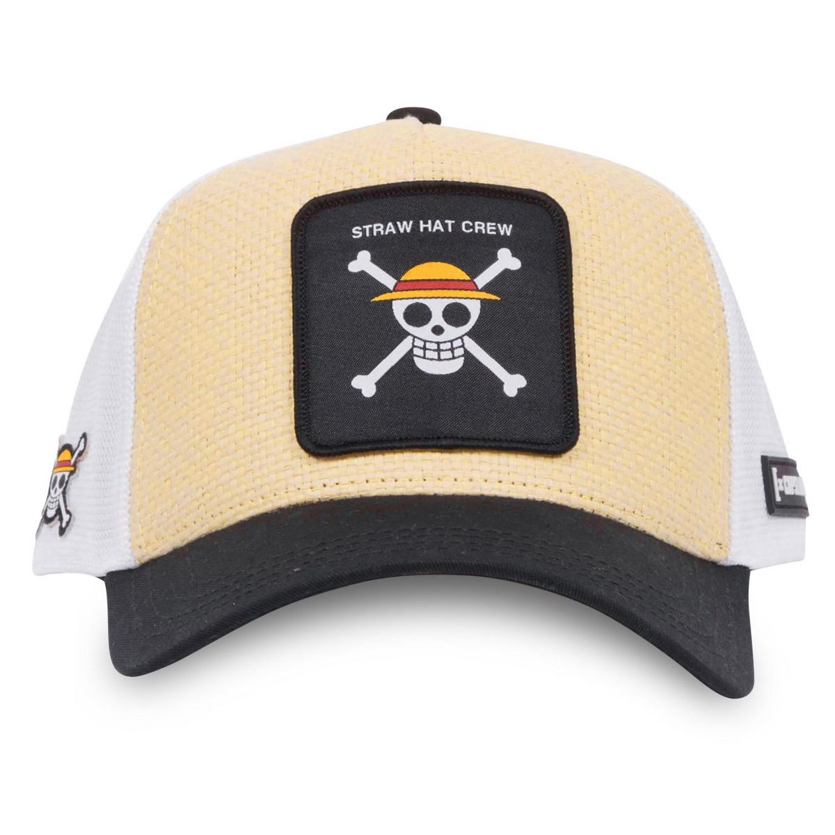CAPSLAB Casquette homme trucker One Piece Skull Capslab