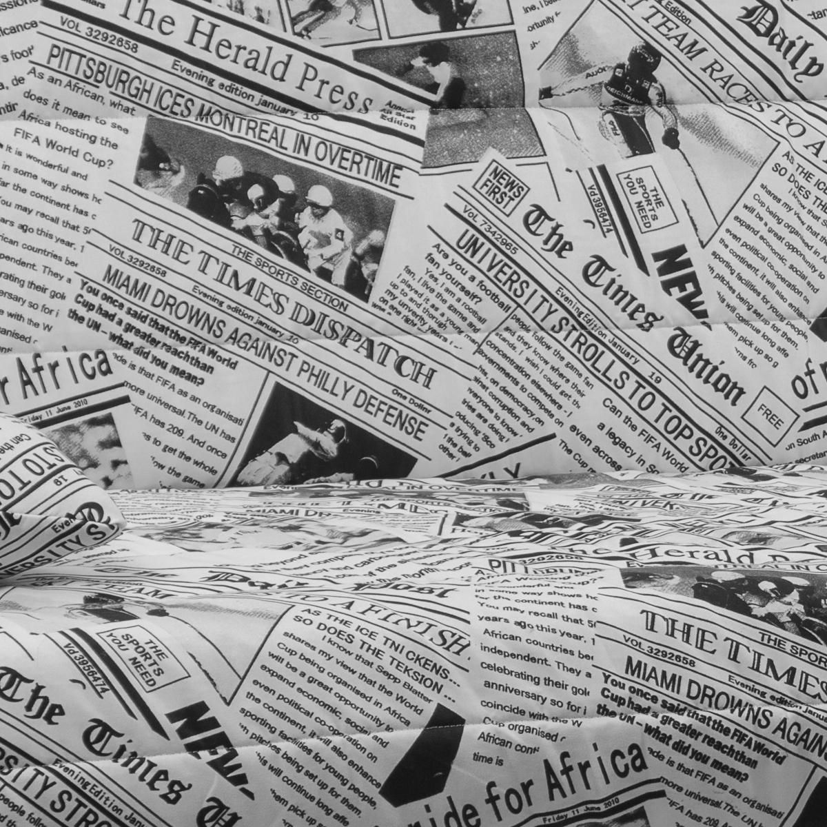 Banquette CLIC CLAC ECO GAZETTE matelas 9 cm mousse 21 kg/m3