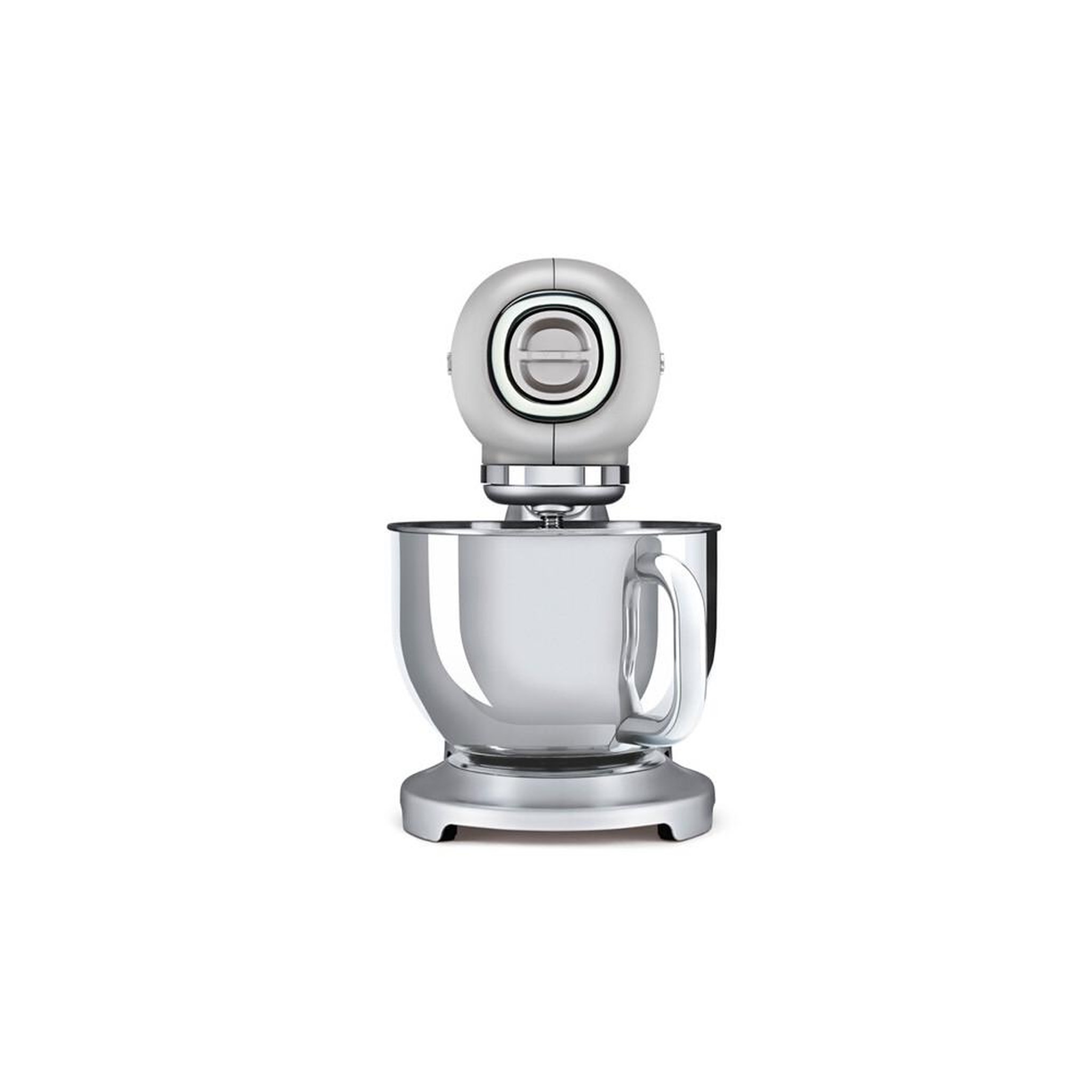 Voir la diapositive 3 : SMEG Robot pétrin sur socle 4,8l 800w gris métal - SMF02SVEU