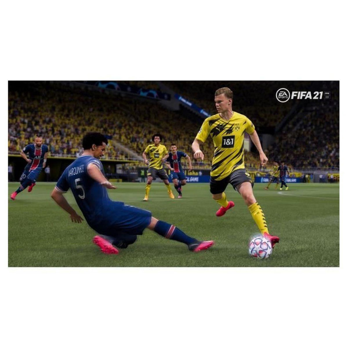 SONY Manette PS4 DualShock 4 Noire + FIFA 21