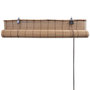 Voir la diapositive 5 : VIDAXL Store roulant Bambou Marron 140x160 cm
