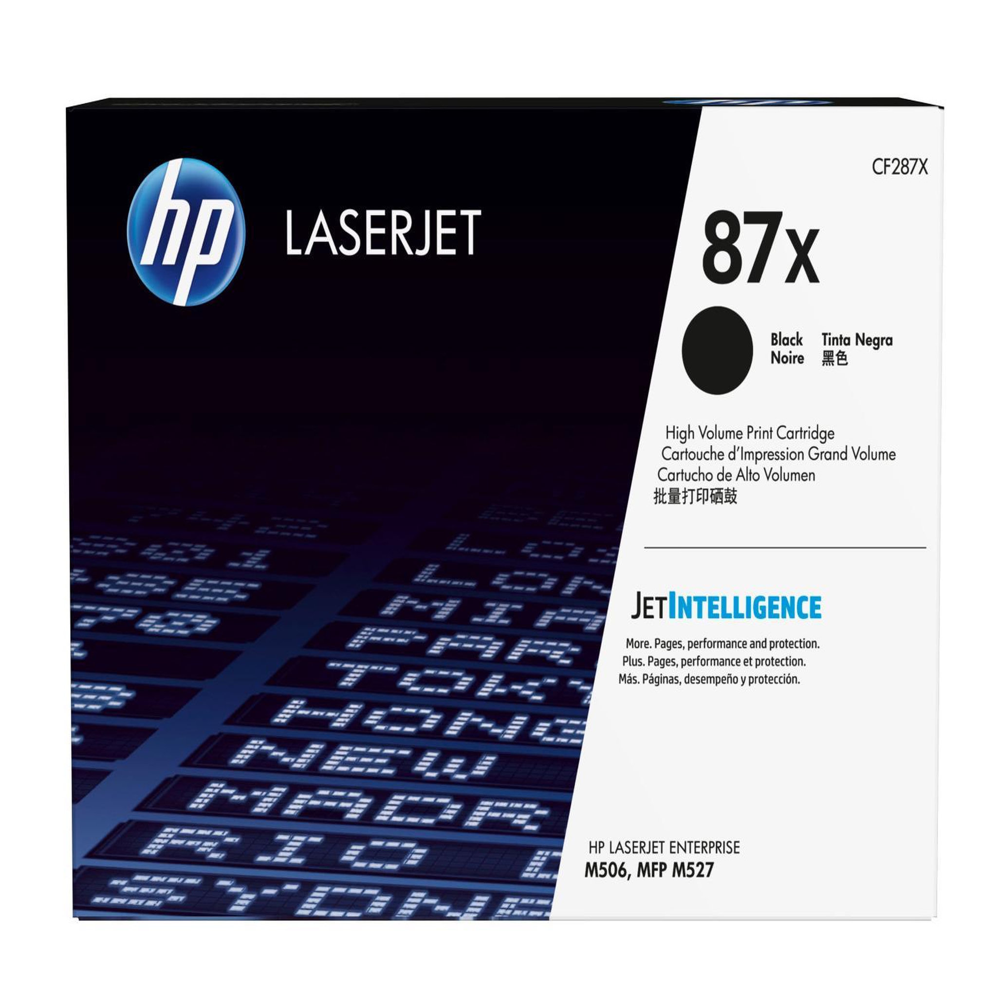 Voir la diapositive 2 : HP Hp 87x toner laserjet noir grande capacité authentique