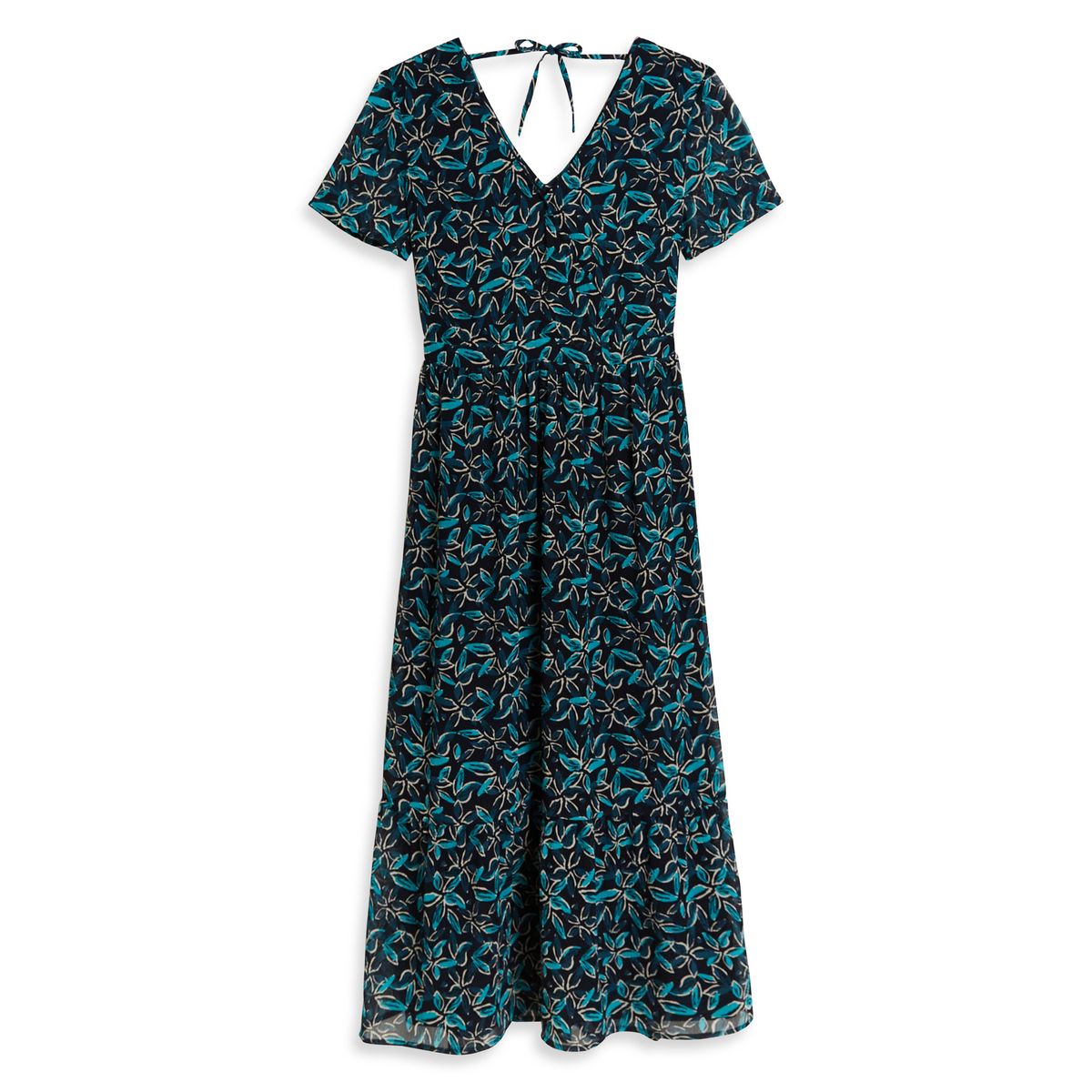 INEXTENSO Robe marine fantaisie femme