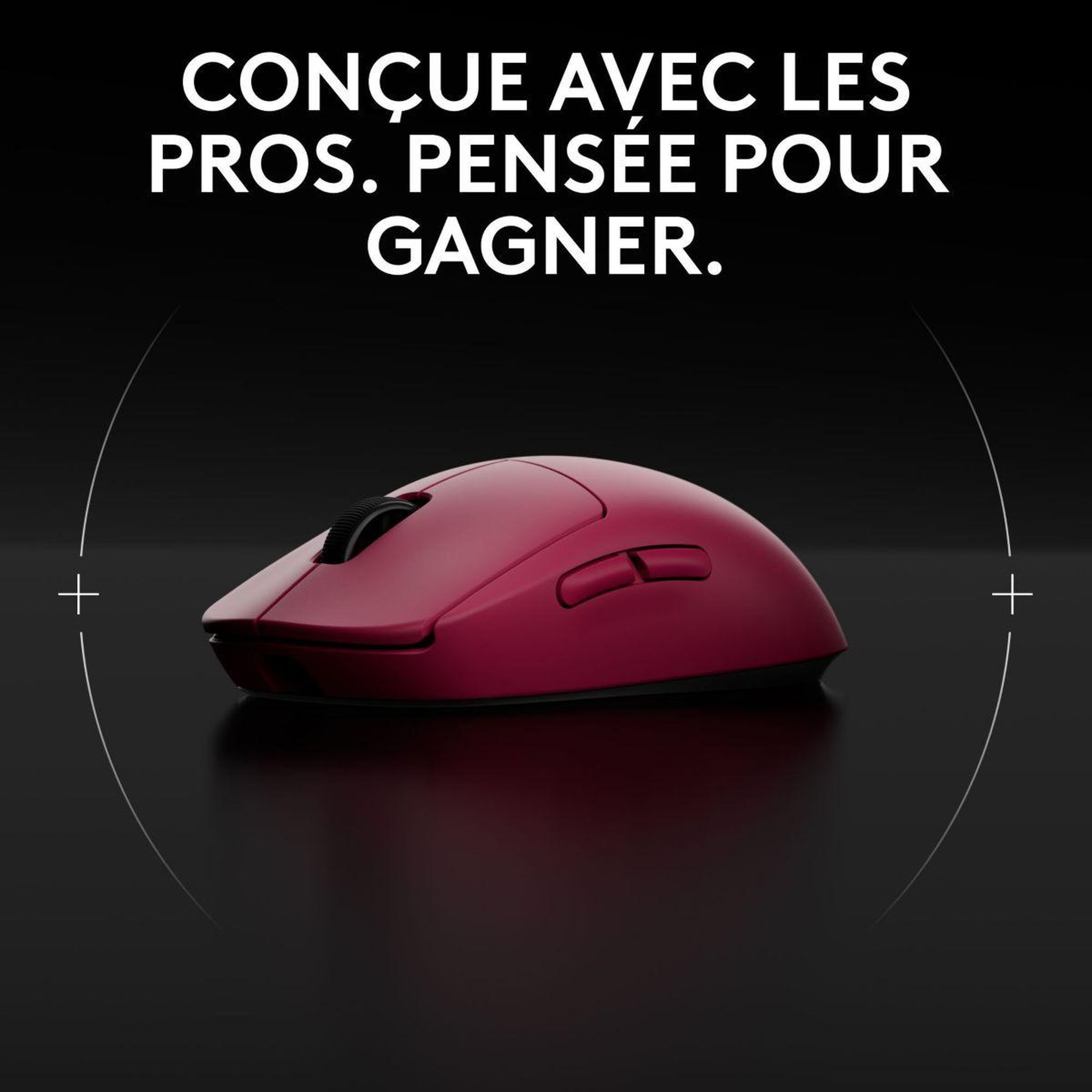 Voir la diapositive 2 : Logitech Souris Gamer Sans Fil G PRO 2 Lightspeed Wireless Magenta