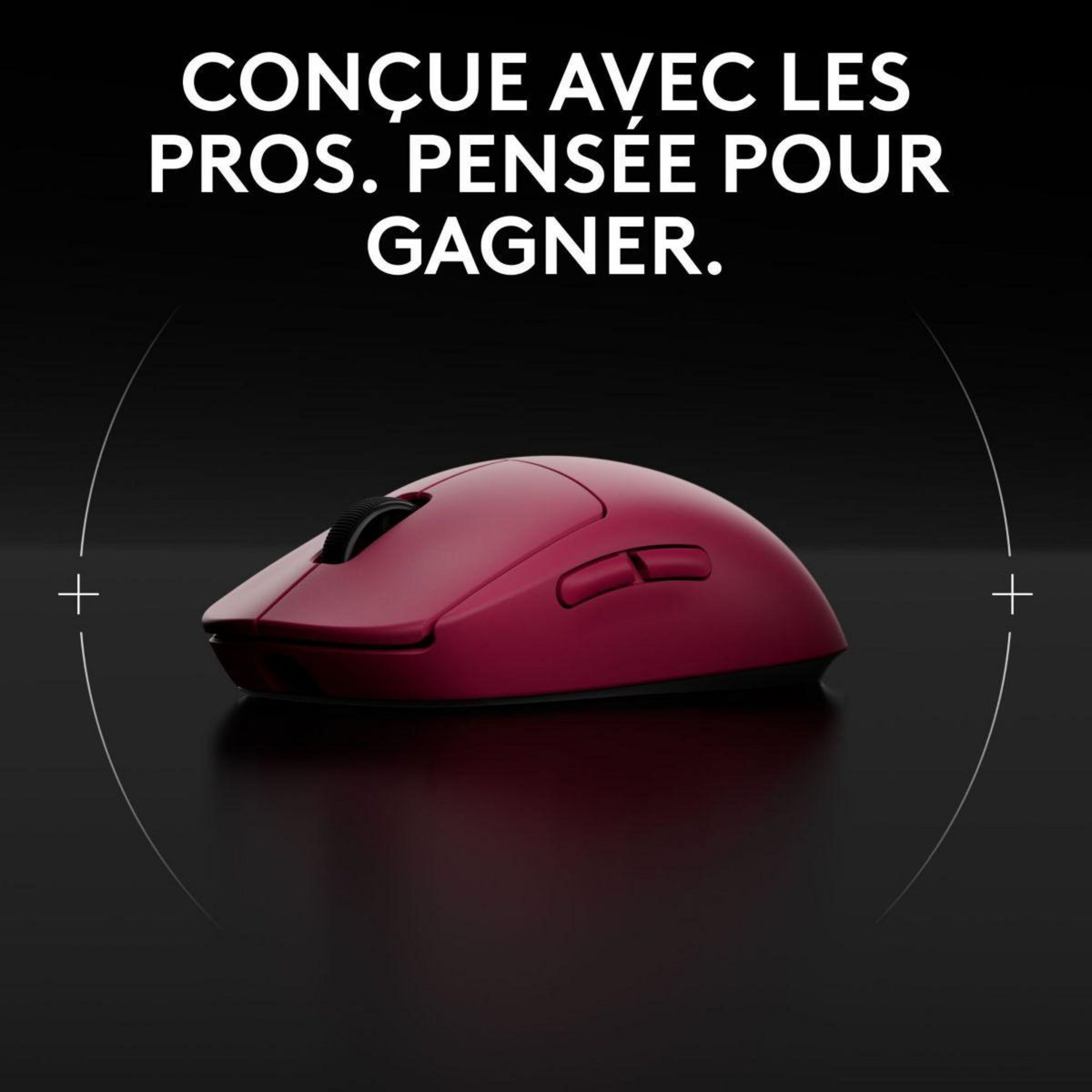 Logitech Souris Gamer Sans Fil G PRO 2 Lightspeed Wireless Magenta