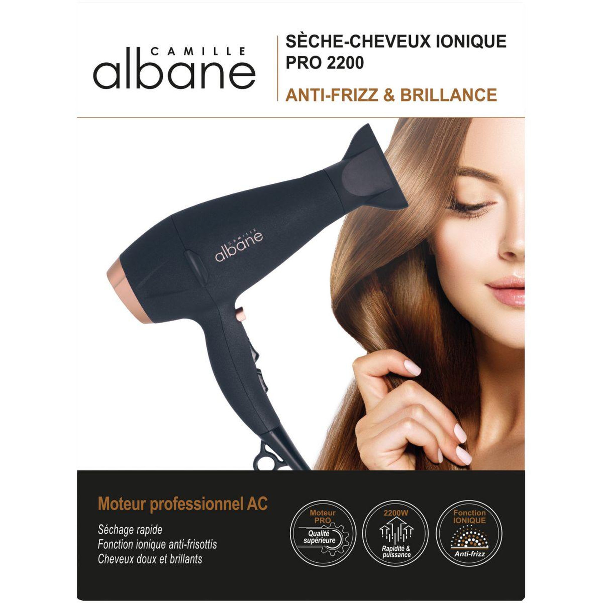 Voir la diapositive 5 : CAMILLE ALBANE Sèche cheveux professionnel pro 2200