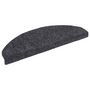 Voir la diapositive 3 : VIDAXL Tapis autoadhesifs de marches 5 pcs Gris fonce 65x21x4 cm