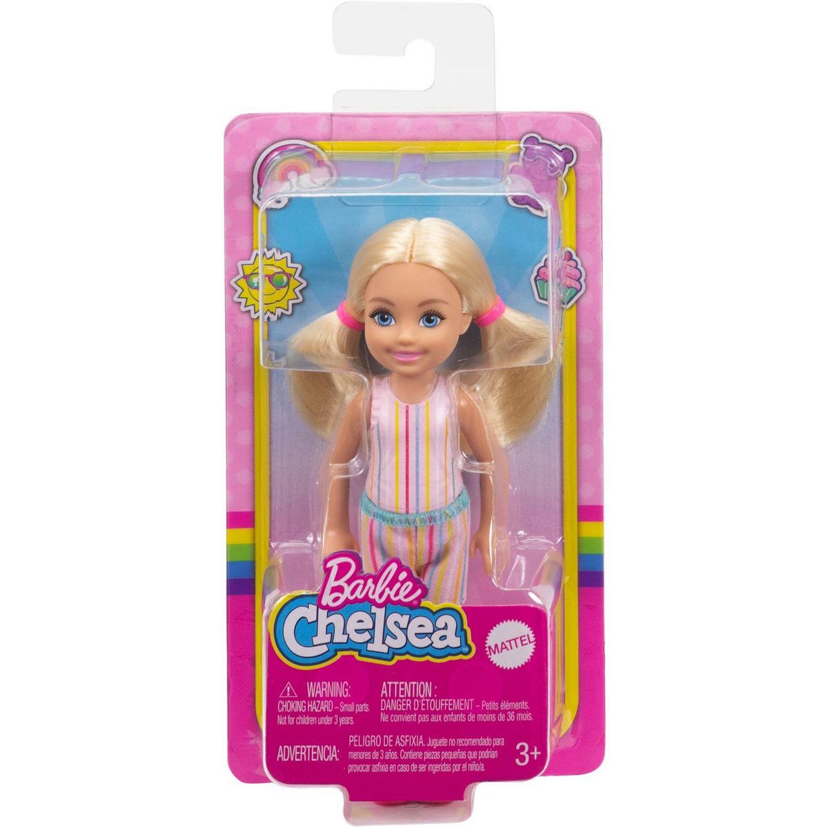 MATTEL Amie Chelsea métisse débardeur bleu Barbie
