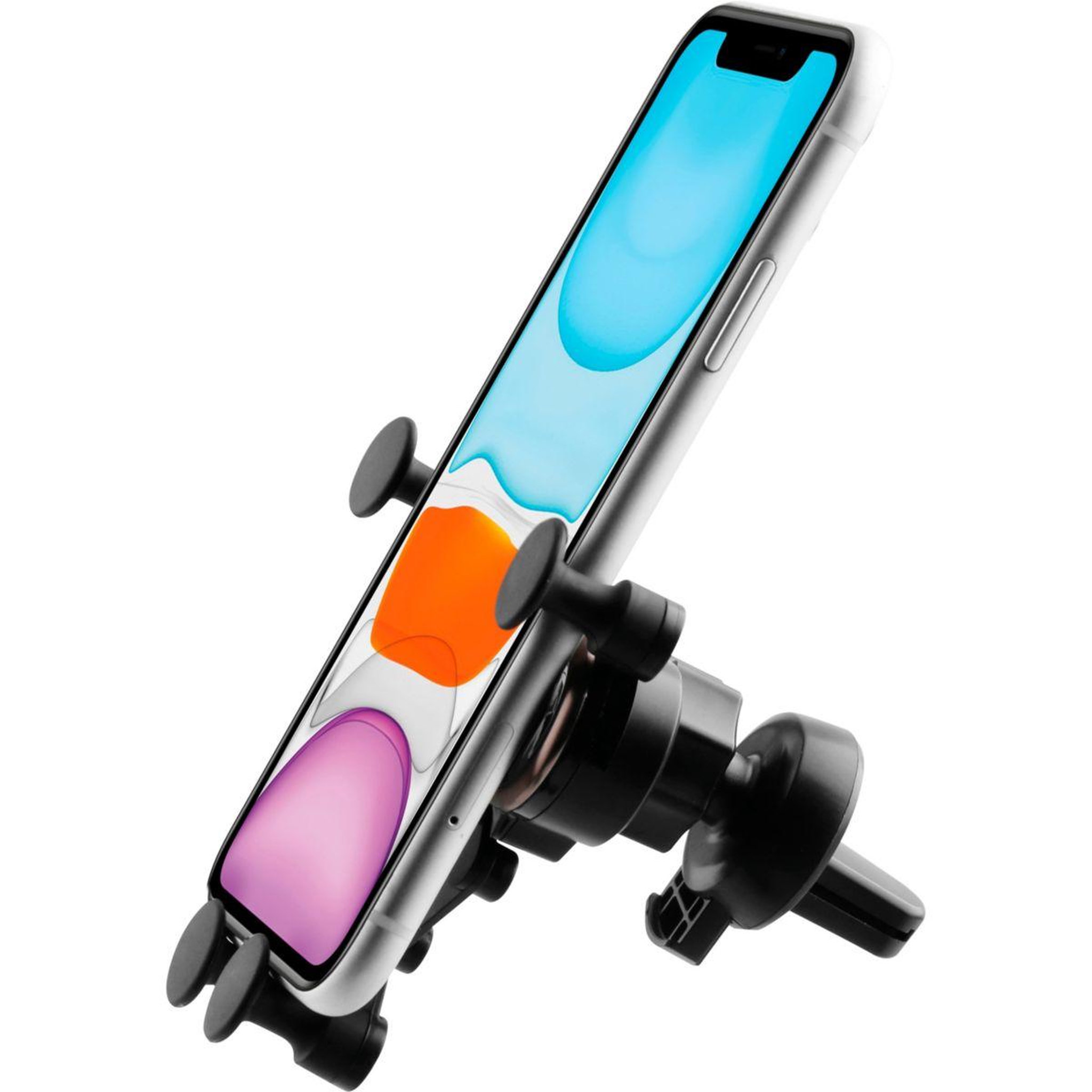 Voir la diapositive 2 : ADEQWAT Support smartphone Voiture par gravité