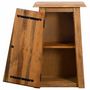 Voir la diapositive 5 : VIDAXL Armoire laterale de salle de bain Pin massif 42x23x70 cm