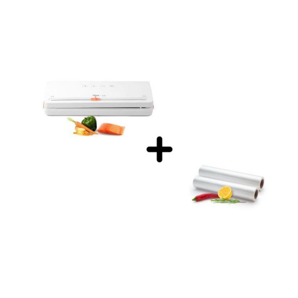 QiLive Machine à sceller 600071561 + Lot de 2 sacs 600071574