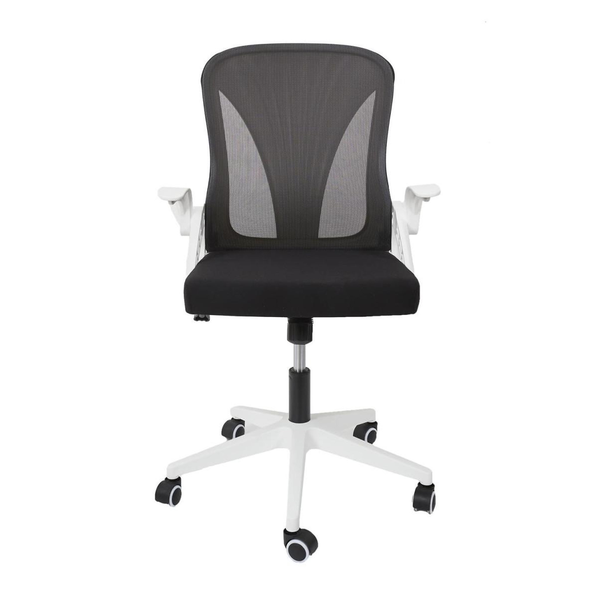 Voir la diapositive 5 : The Home Deco Factory Fauteuil de bureau  rabattable  92-100 blanc & noir