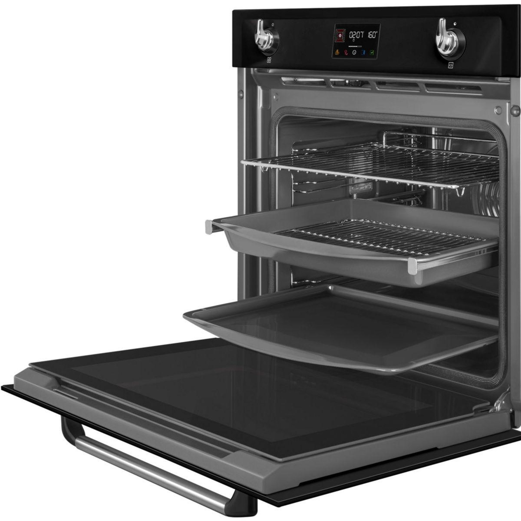 Voir la diapositive 5 : SMEG Four encastrable fonction vapeur SOP6902S2PN
