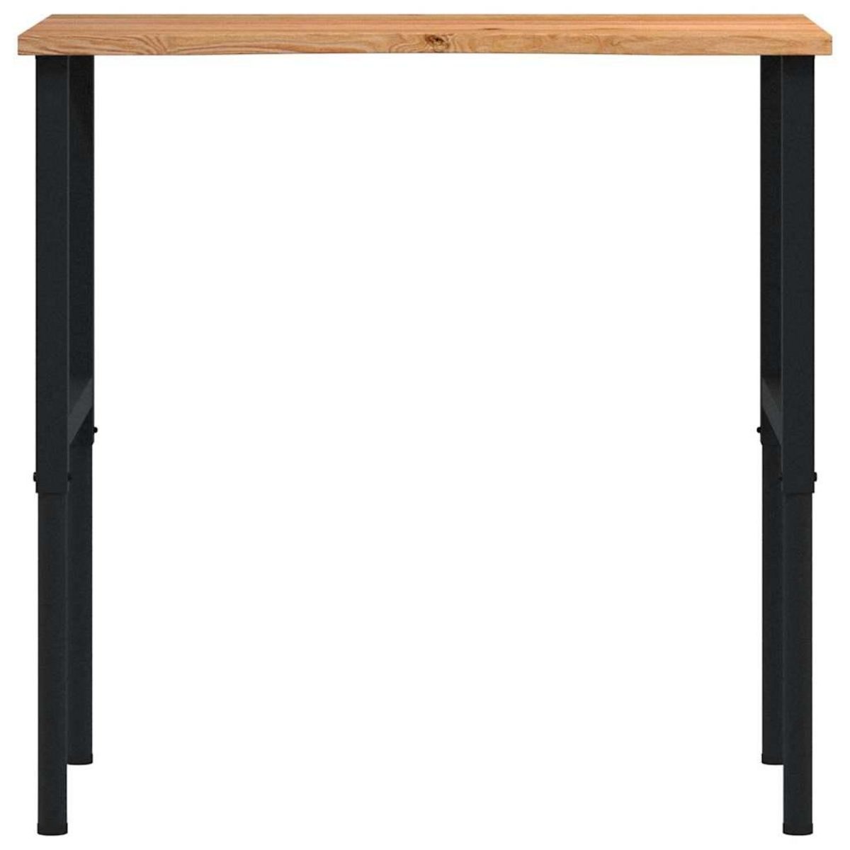 VIDAXL Etabli marron clair 100x60x(71,5-98) cm bois de chene massif