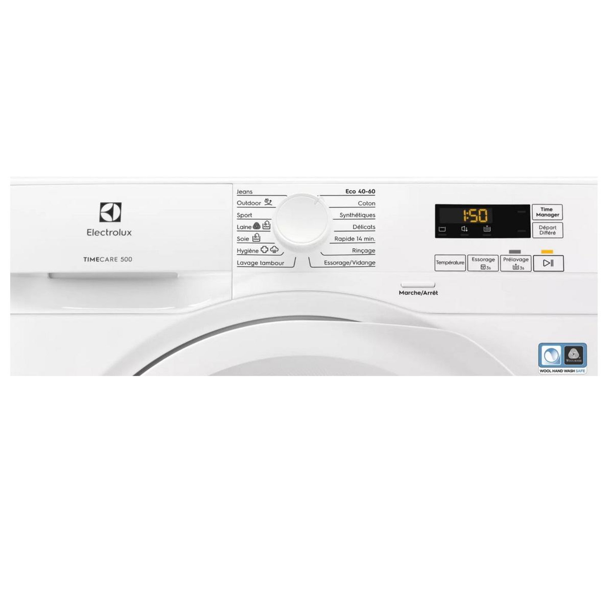 Voir la diapositive 3 : ELECTROLUX Lave-linge frontal 8kg 1400 tours/min - ew5f6834ba