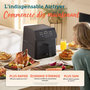 Voir la diapositive 3 : COSORI Friteuse sans huile KOSP0028EUN Premium II Chef Edition 6,2 L