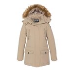 Schott Parka  Femme Schott JKTCAMI IAW. Coloris disponibles : Beige