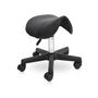 Voir la diapositive 1 : HOMCOM HOMCOM Tabouret de massage tabouret selle ergonomique pivotant 360° hauteur réglable revêtement synthétique noir
