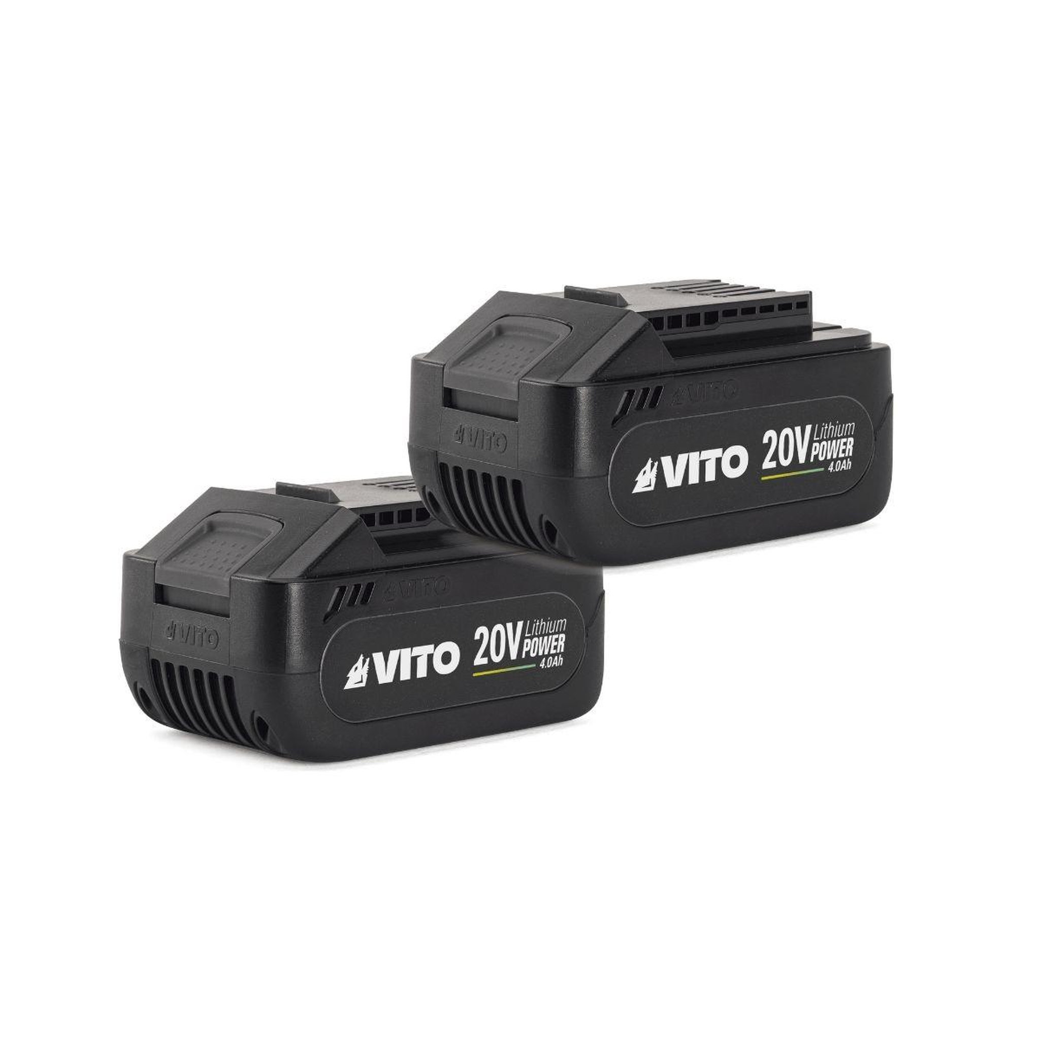 Voir la diapositive 3 : VITO Débroussailleuse et coupe bordure 40v 2 batteries lithium 4.0 ah + chargeur double lame 3 dents bobine de fil + harnais vito
