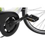Adore Aluminium Vélo électrique femme ADORE Versailles 28''Ebike blanc-vert 250 Watt Li-Ion 36V/10,4 Ah 7 vitesses