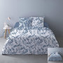 Voir la diapositive 4 : Dourev Housse de couette 240x220 Yuka bleu + 2 taies