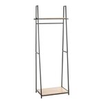 Paris Prix Portant à Vêtements Design  Miranda  166cm Chêne & Noir