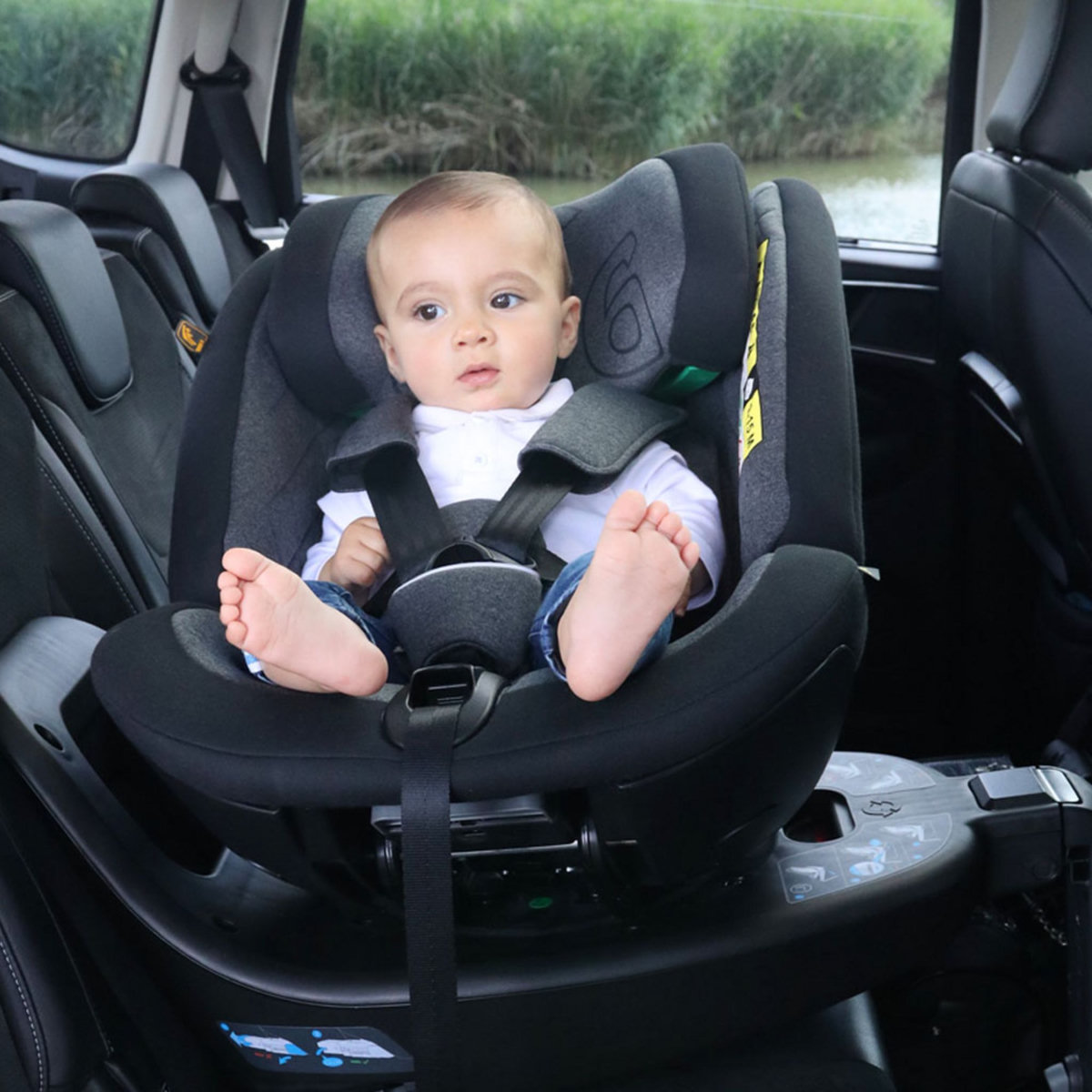 NADO X MIGO Siège auto i-Size O6 40-125 cm - Nado x Migo - coloris noir